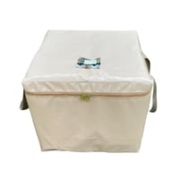 بكج جلسة متكاملة نقش ملكي ازرق مع شنطة للحفظ