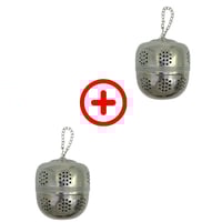 مصفاة شاي كبير دائري حبة و حبة مجانًا