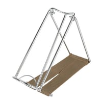 حامل تقديم وتنشيف 10 فناجيل قهوة صغيرة استانلس ستي...