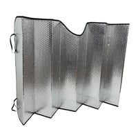 شماسة قصدير امامي كروم مقاس 70*145 سم