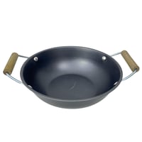 مقلى هندي مقاس يدين خشب مقاس 25