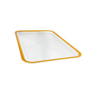 طقم صواني تقديم شفاف 3 حبات