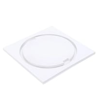 صفاية بلاستيك 15*15بورسلينا أبيض