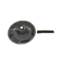 مقلى اسود بغطاء زجاج مقاس 32سم SH23236