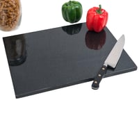 لوح تقطيع جرانيت اسود سميك كبير