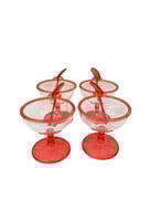 اكواب ايسكريم اكريلك 4 حبة