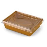 بوكس كرتون بغطاء بلاستيك شفاف مقاس 22 سم العدد5حبا...