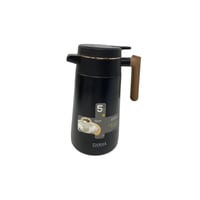 ترمس شاهي استيل جديد مع معيار حرارة 1.7 لتر لون أس...