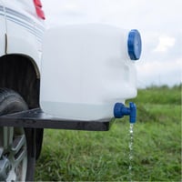 جركل ماء ابيض سعة 23 لتر