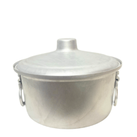 قدر المونيوم بحلق مقاس 35سم