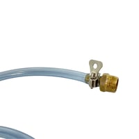 طقم لي تانكي ماء شفاف للسيارات طول 2متر مع بزبوز