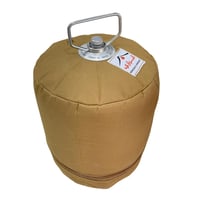 جراب دافور دبه هندي بدون راس قماش رملي مقاس 3.3 كي...