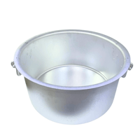 قدر تبسي بحلق سادة مقاس 58 سم