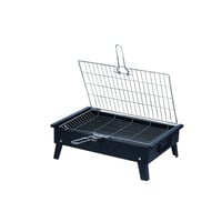 شواية فحم للرحلات اسود مقاس 35*50 سم