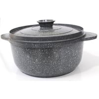 السنيدي قدر طبخ المونيوم مصبوب مع طلاء سيراميك رصا...