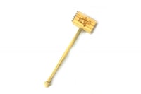 مطرقة خشبية للكليجا نقاشة كليجا يدوية