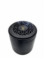 مبخره ذكيه شكل دائري لون اسود عود فيتنامي فاخر انت...