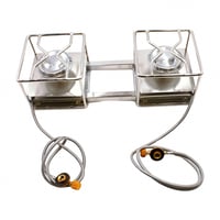 موقد الزلزال نيكل مزدوج عينين ثنين لي