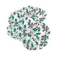 مجموعة سفر ورقية ابيض منقوش