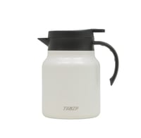 زمزمية تنزا قصير 1000 مل لون ابيض