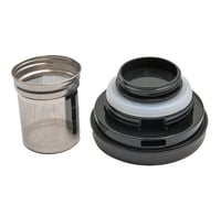 زمزمية تنزا قصير 1000 مل لون ابيض