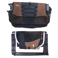 كرسي مصفط BRS-D3AK بني brown