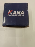 كوع شطاف مدور كروم KANA