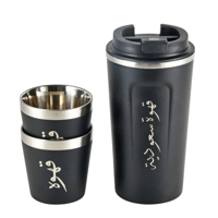 طقم حافظة سوائل اسود EX-23624