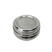 مطبقية تمر استيل منقوش مقاس 10