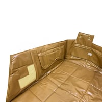 تلبيسة جيب برادو حديث موديل 2014 لون رملي غامق