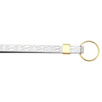 ملقاط فضي منقوش 60سم