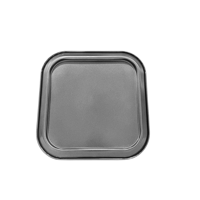 قالب كيك مربع بقاعدة متحركة ومشبك جانبي