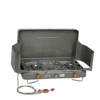 موقد f16 عينين شربوش صغير لون رصاصي مع شنطه