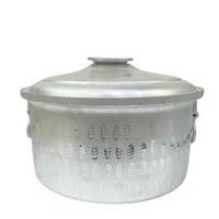 قدر بحريني المونيوم بحلق مقاس 36 سم