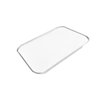 صحن قصدير حفظ الاطعمة مع غطاء 12 حبة 31 سم