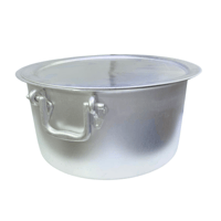 قدر تبسي بحلق سادة مقاس 52 سم