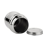 طقم علب بهارات ستانلس ستيل بغطاء سنة 5 احجام