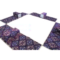 بكج جلسة متكاملة نقشة افغاني مع شنطة للحفظ