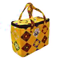 شنطة زمزميات نقش سدو أصفر