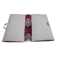 بكج جلسة متكاملة نقشة احمر مربعات لباد