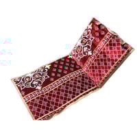 مسند ظهر 50 سم نقشة احمر مربعات