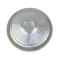 قدر بحريني المونيوم بحلق مقاس 36 سم