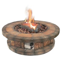 دي بي تي حطب صناعي بني طقم 3 قطع مقاس 27-33 سم وزن...