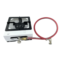 موقد تنزا عين مربع لون ابيض مع لي N9N12301