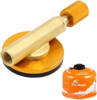 محول موصل موقد للتخييم وعلبة غاز البوتان