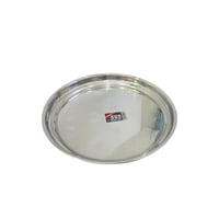 صحن تبسي استيل هندي مقاس 35 سم