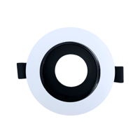 اطار مفرد مدور ليد اسود