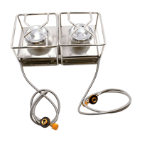 موقد الزلزال نيكل مزدوج عينين ثنين لي