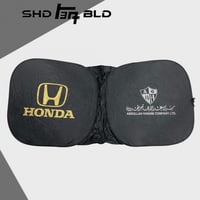 شماسية بشعار هوندا و عبدالله هاشم اسود