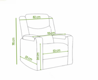 ايڤا بلس - هزاز دوار مع ادراج واكواب رمادي فاتح